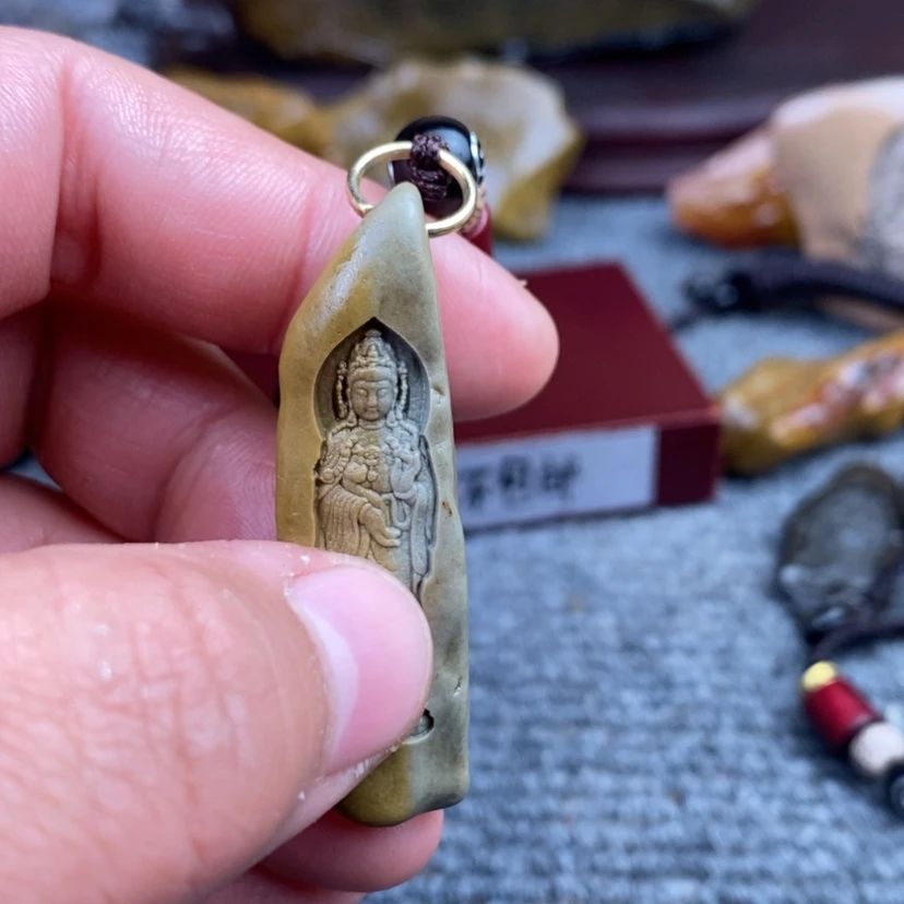 【闪购商品】原石雕刻手把件