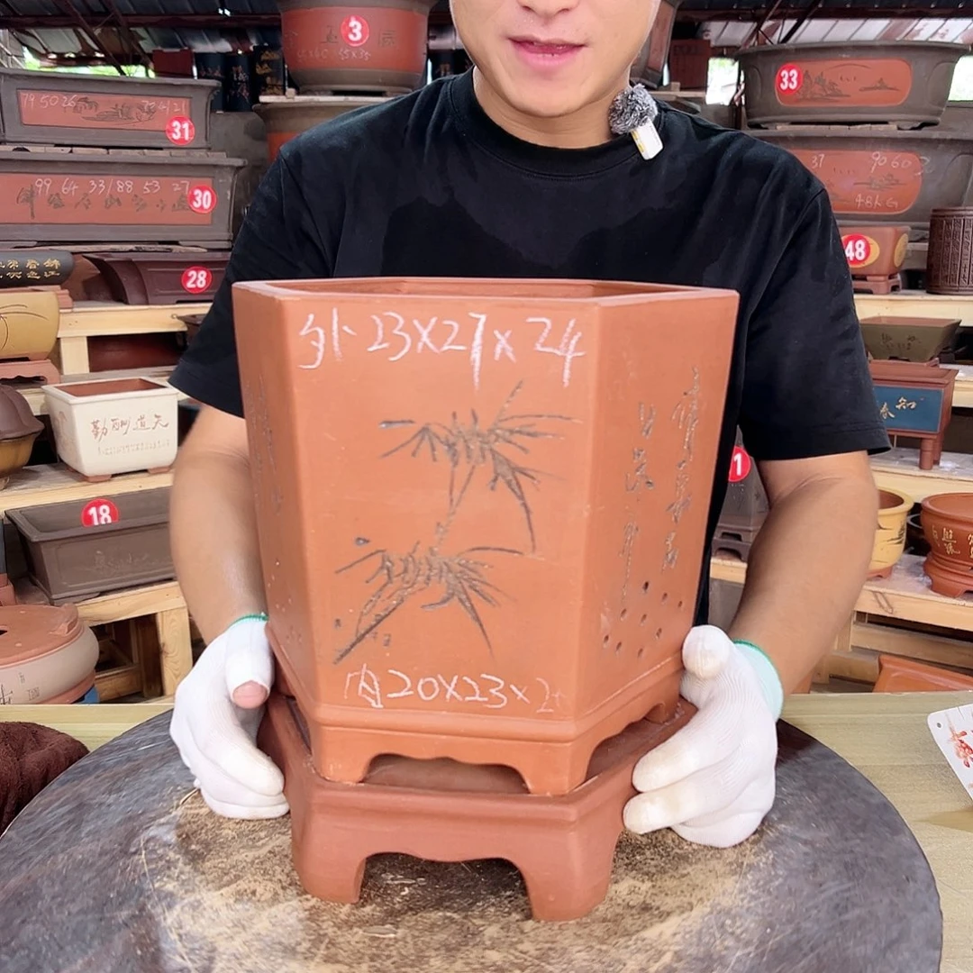紫砂花盆工厂直发