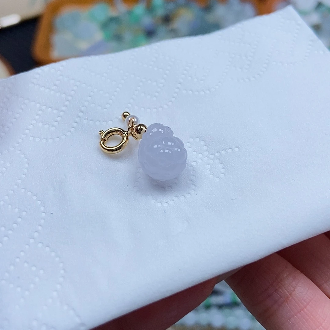 未镶嵌挂件翡翠闪