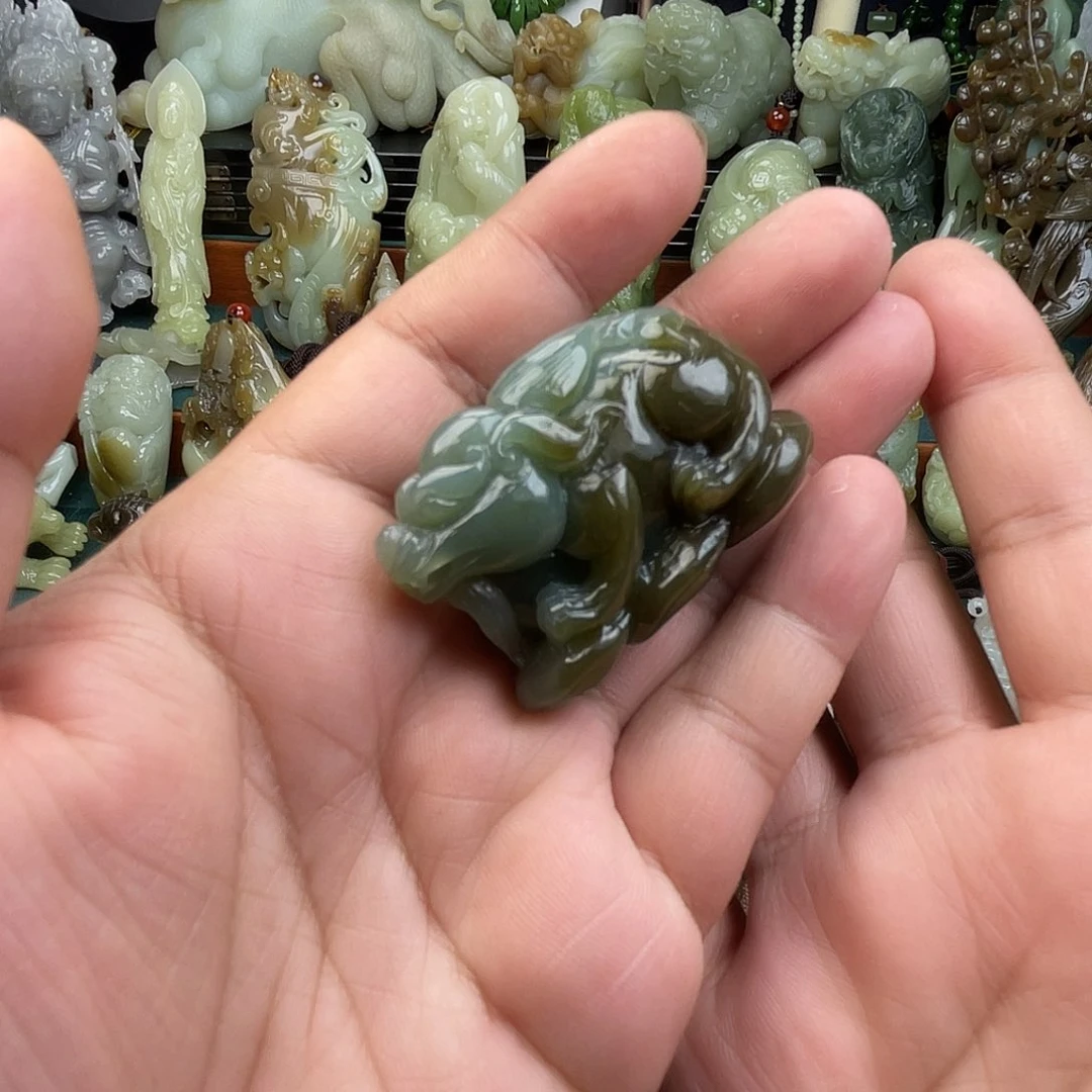 吊坠(不含链)未镶嵌和田玉