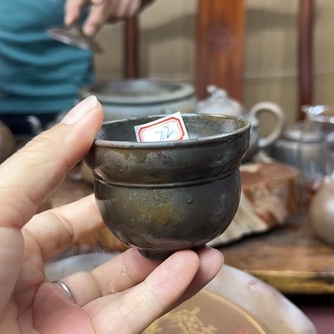 戬谷龙窑柴烧茶杯22