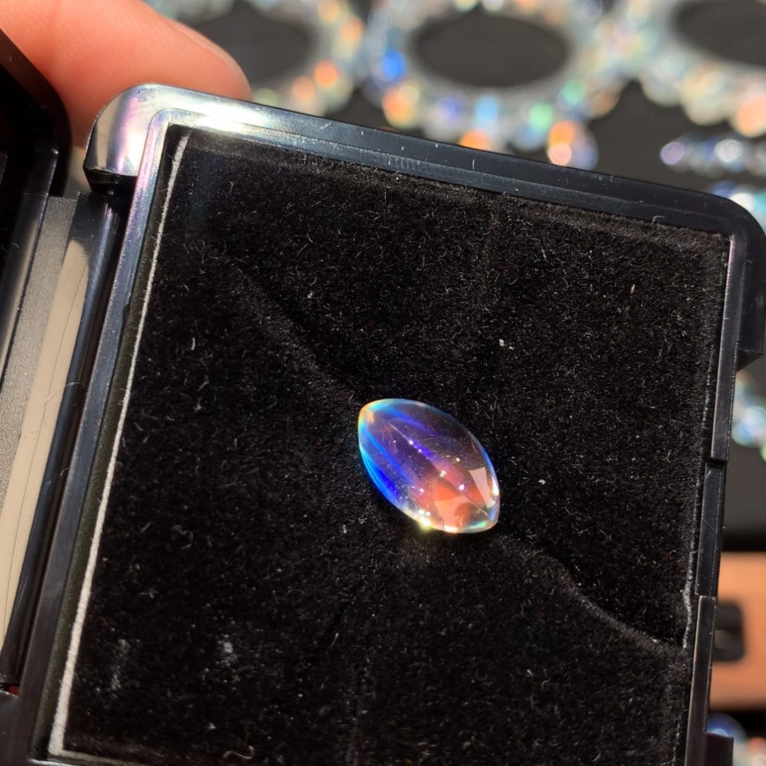 未镶嵌月光石手链裸石