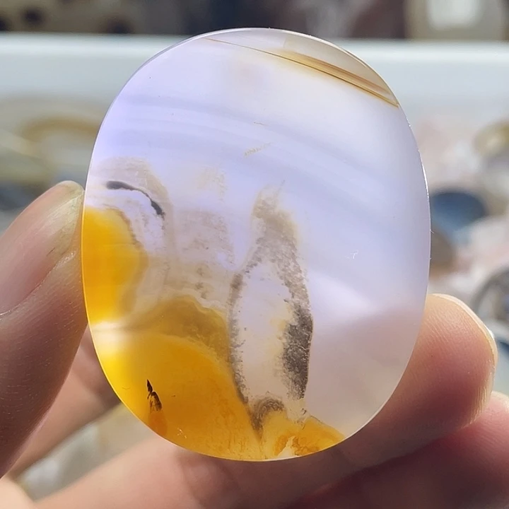 玛瑙/玉髓合金颈饰