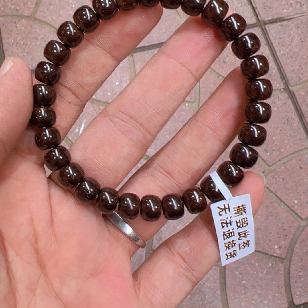 椰蒂手串椰蒂8*7精工老形单圈手串