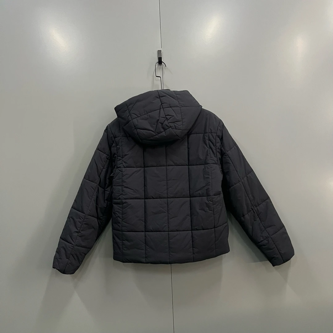 未使用 BURBERRY/博柏利 (ll) 黑色马术骑士连帽棉服 S码/017865