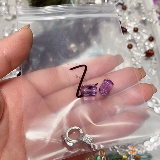 水晶手串未镶嵌陪****店水晶2