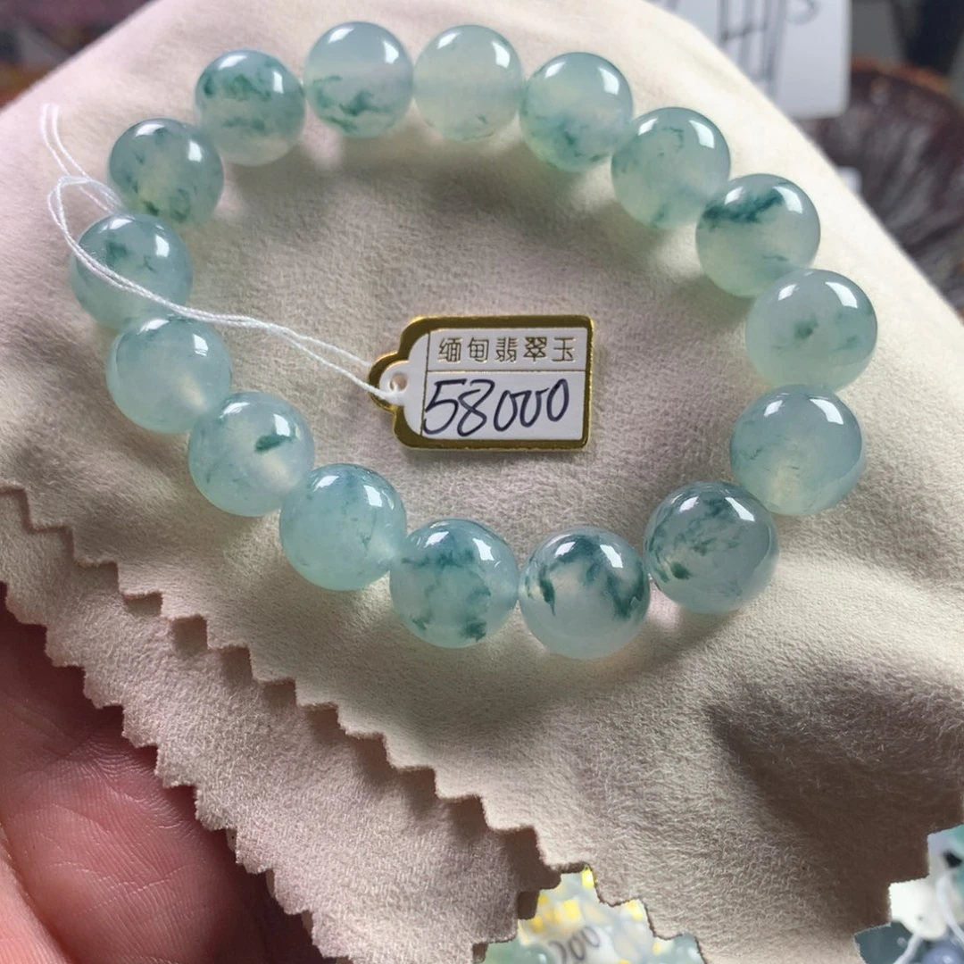 定制翡翠未镶嵌卡13.4 16颗