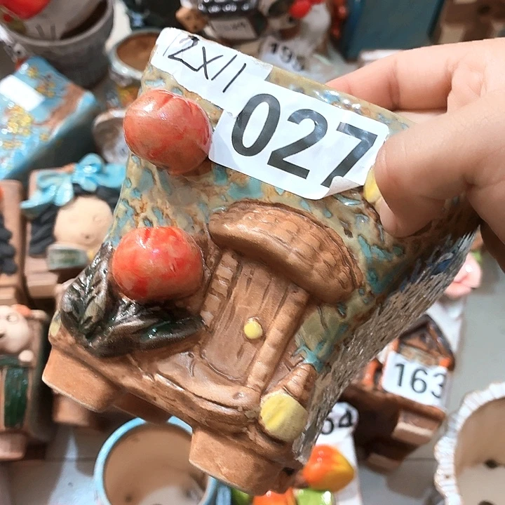 多肉花盆满15包邮