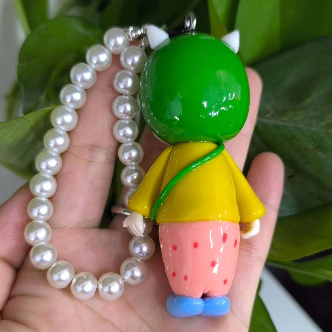 【言言分享】可爱多妹包包挂件钥匙扣手机挂件定制款