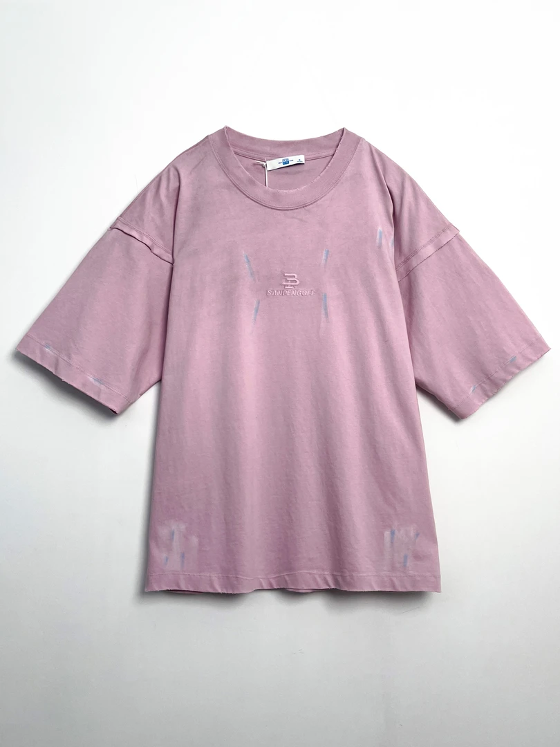 2025年优装良品夏季新款短袖体恤简约微阔净版圆领时尚短T8621