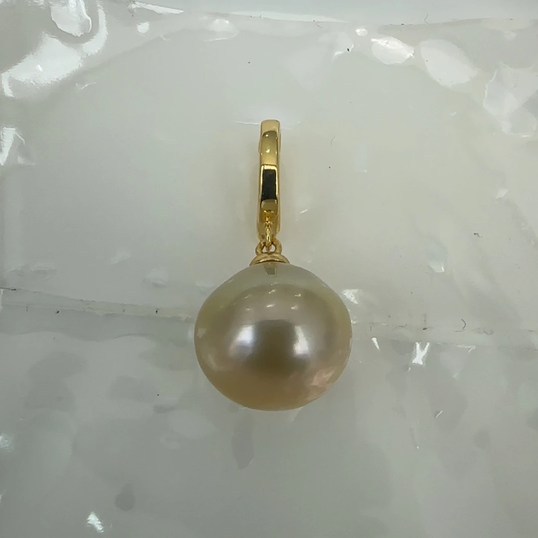 海水珍珠银S925镶嵌颈饰