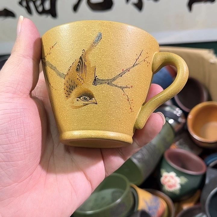 茶杯紫砂全手工紫砂主人杯