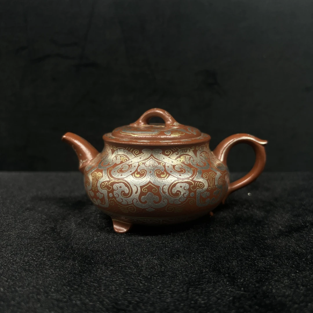 24/H1228110/王颖/紫砂壶三足炉鼎/