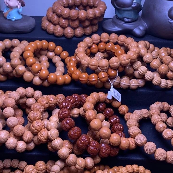 伏***魔猴头核桃手串猴头核桃文玩手串