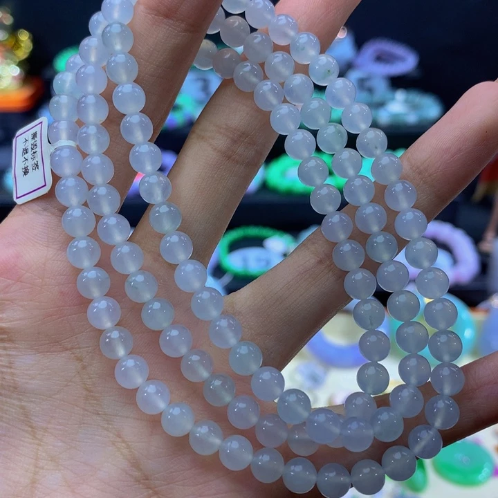翡翠未镶嵌手链翡翠5