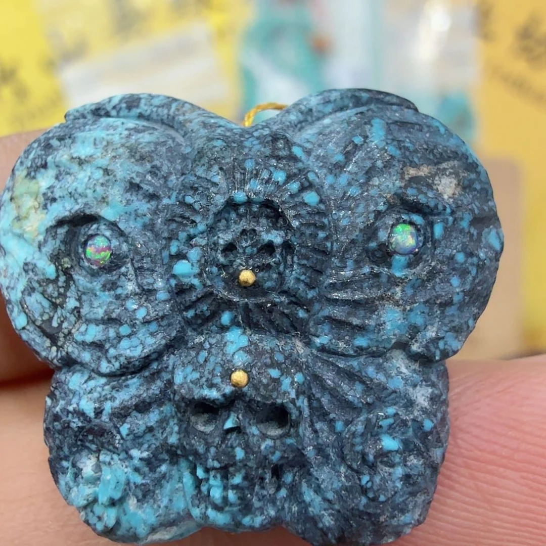 绿松石未镶嵌配饰