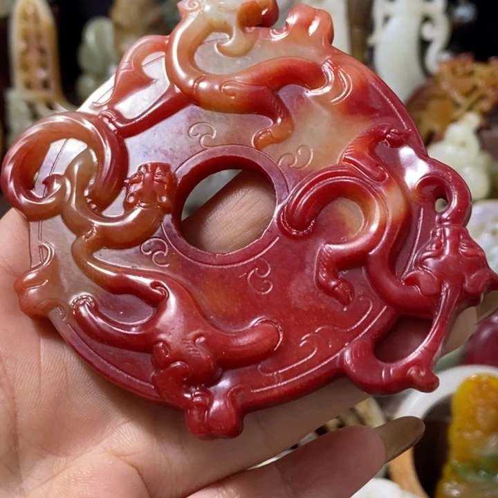 滴血莲花菩提吊坠