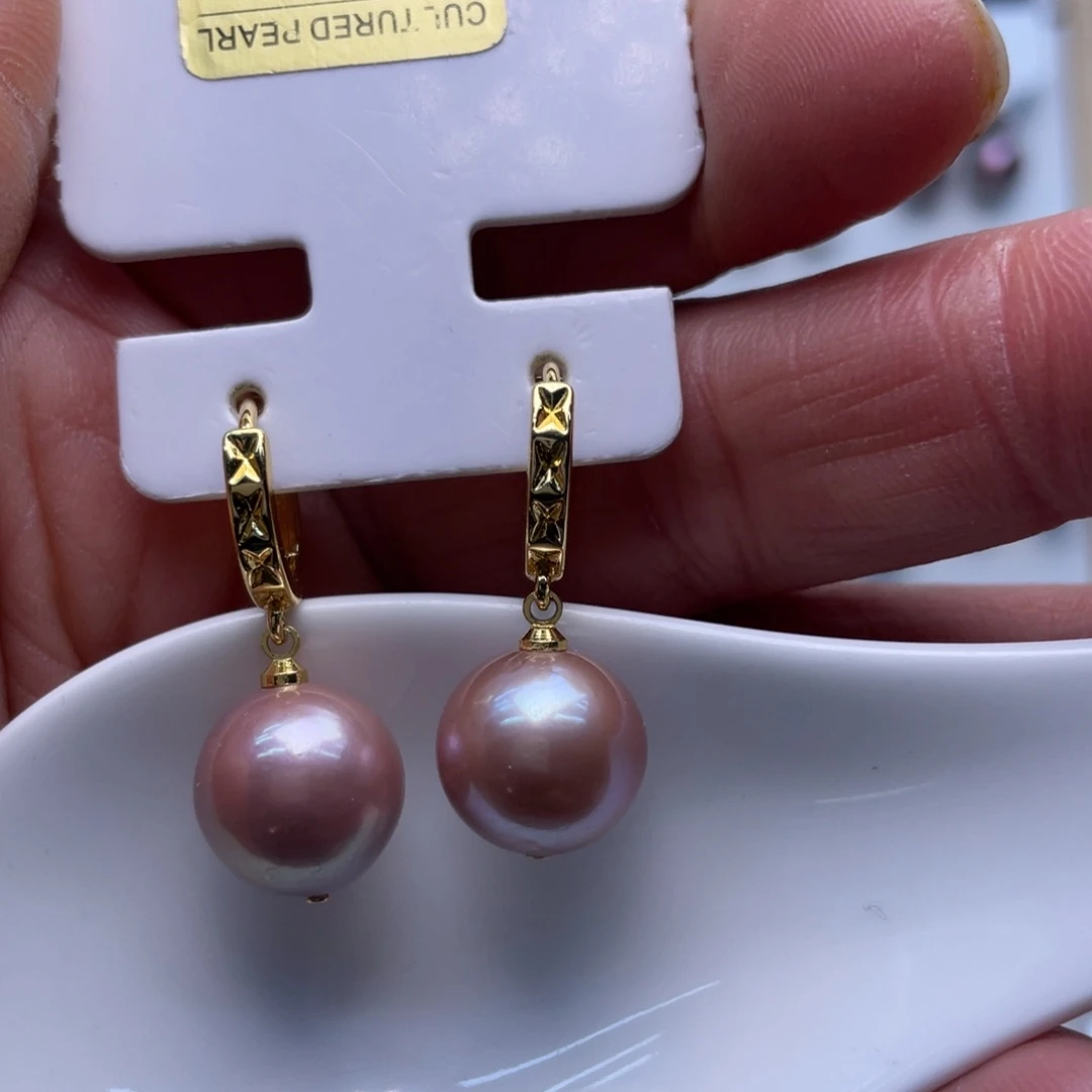 淡水珍珠未镶嵌耳饰