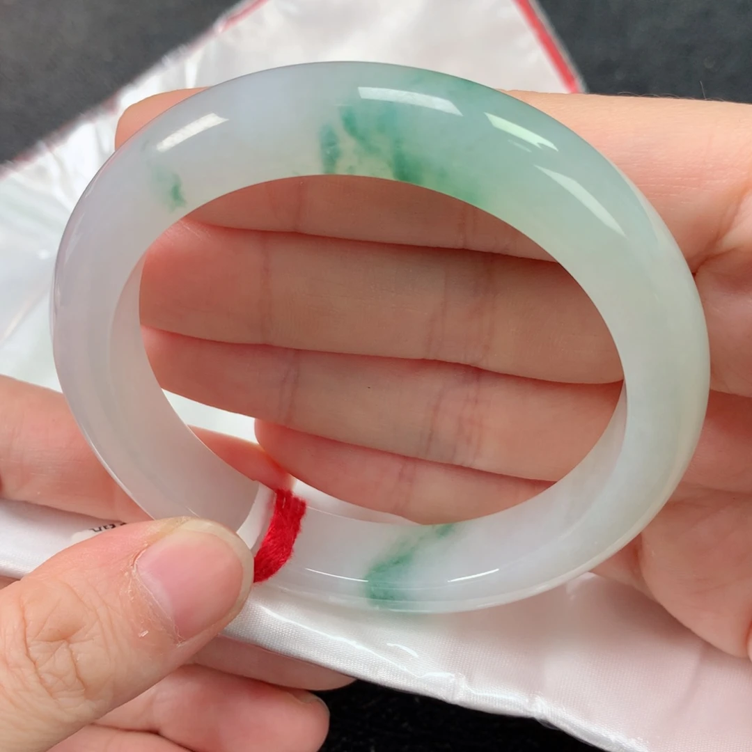 未镶嵌手镯翡翠缅甸天然翡翠手镯5960