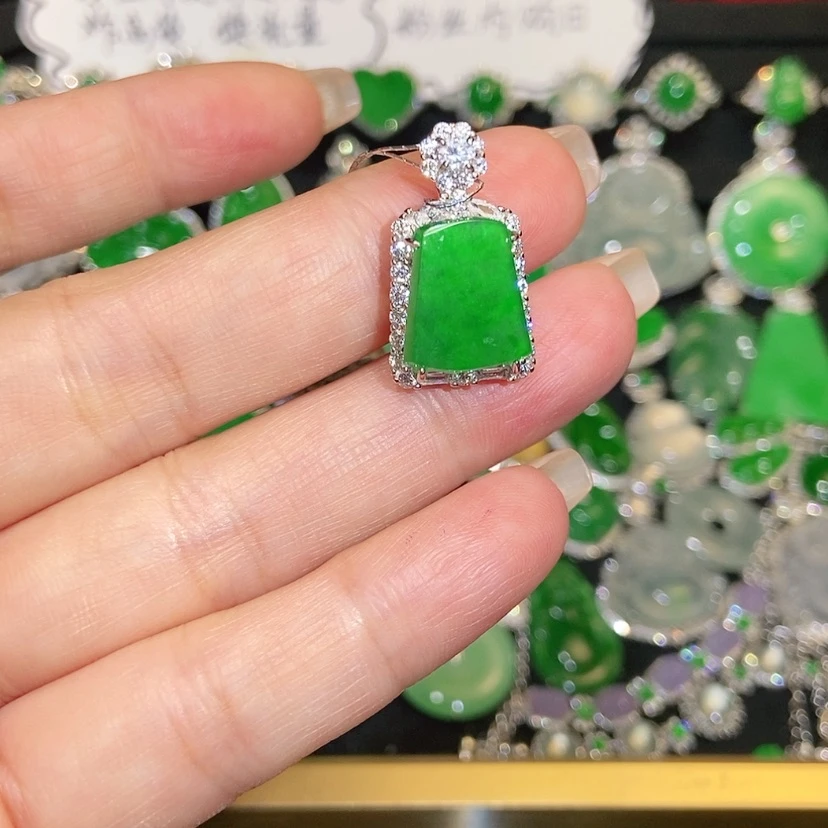 【闪购商品】翡翠未镶嵌颈饰天然翡翠