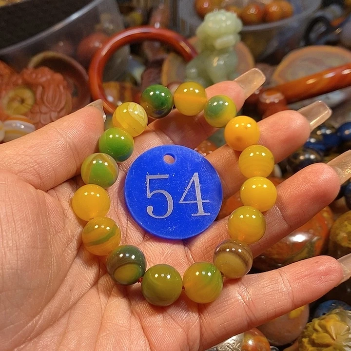 玛瑙/玉髓手链未镶嵌白*人