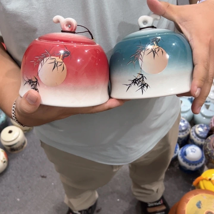 瑕疵福利品陶瓷茶叶罐