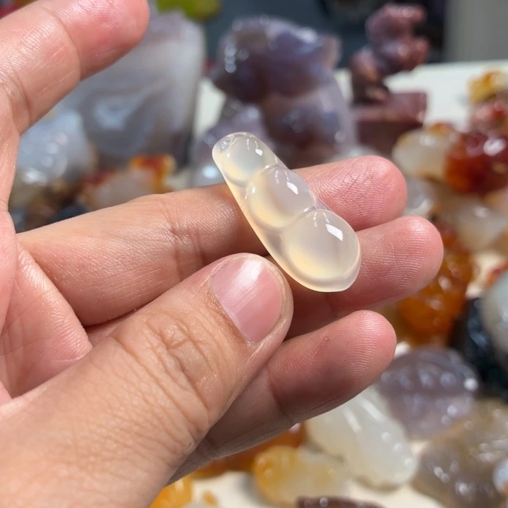 玛瑙/玉髓未镶嵌吊坠(不含链)