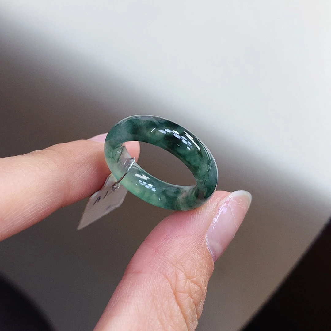 翡翠戒指未镶嵌13-14号