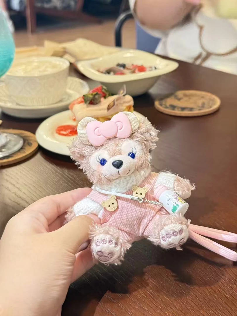 毛绒公仔精致美拉德小熊包挂件车挂钥匙挂手作玩偶