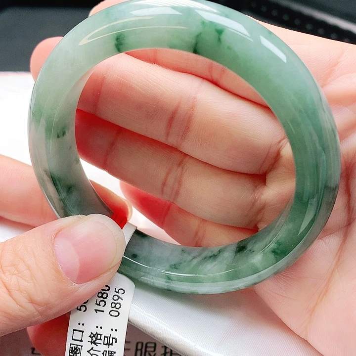 翡翠手镯未镶嵌手镯56