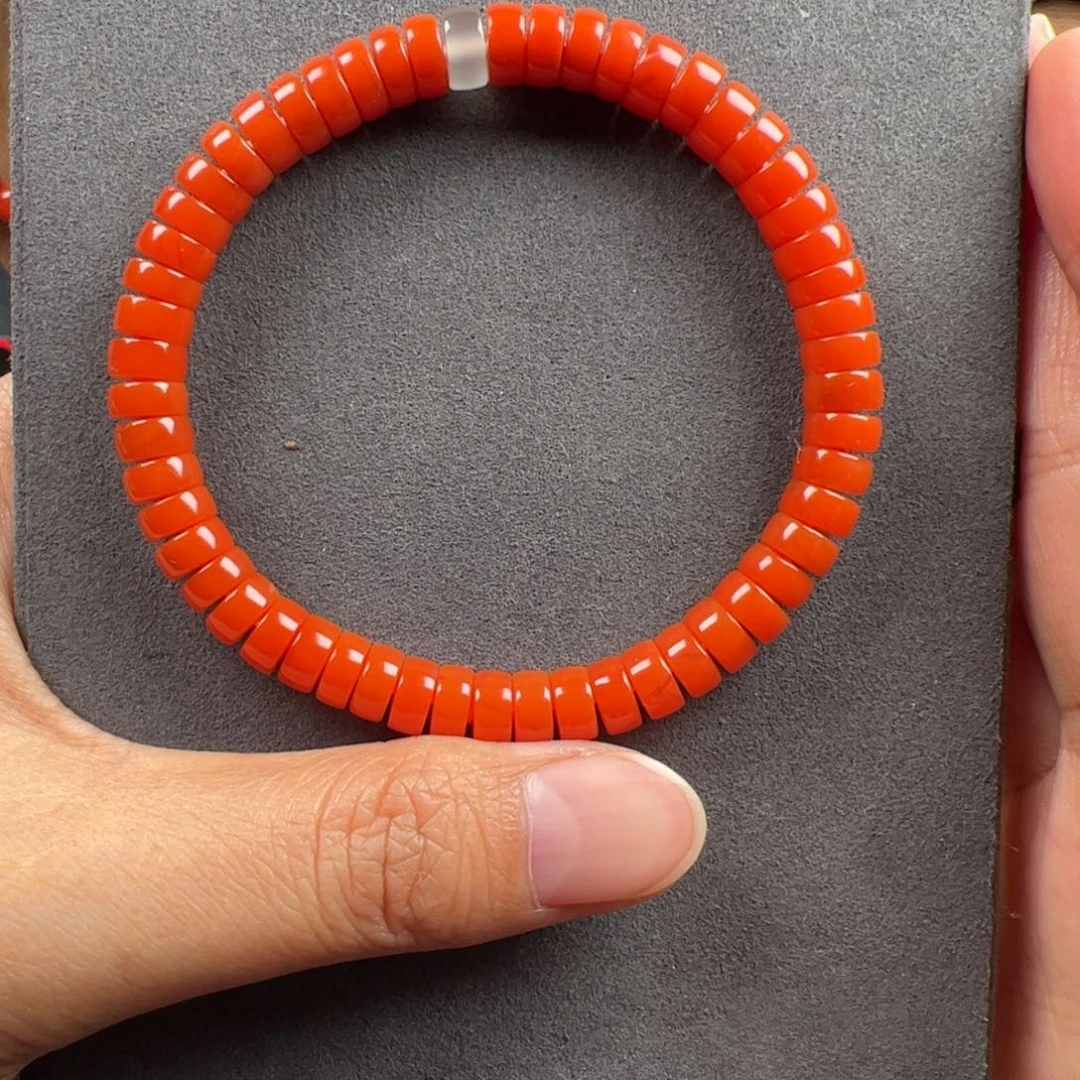 南红玛瑙未镶嵌手串