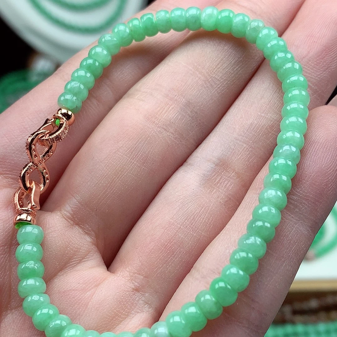 翡翠未镶嵌手链翡翠