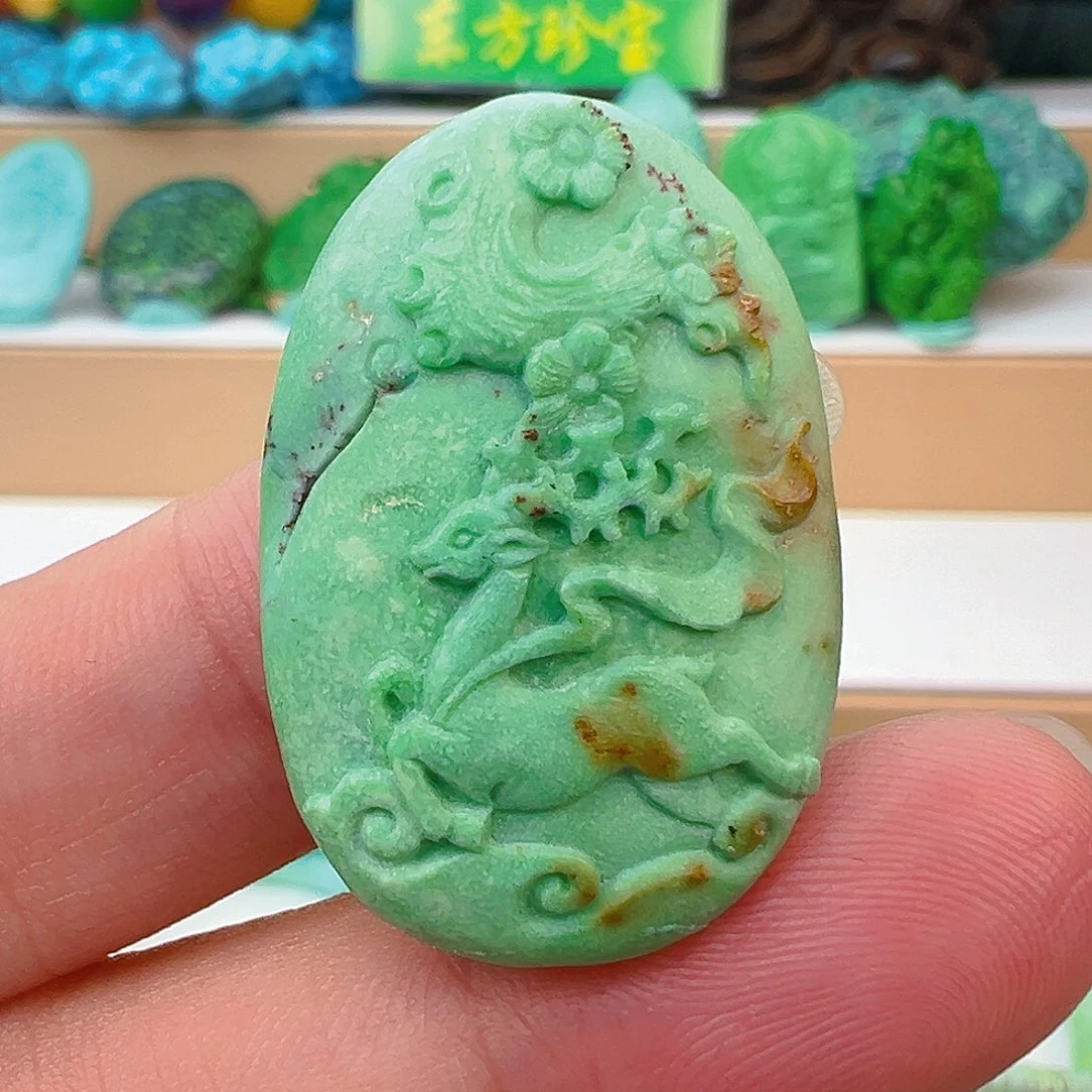 未镶嵌绿松石项链