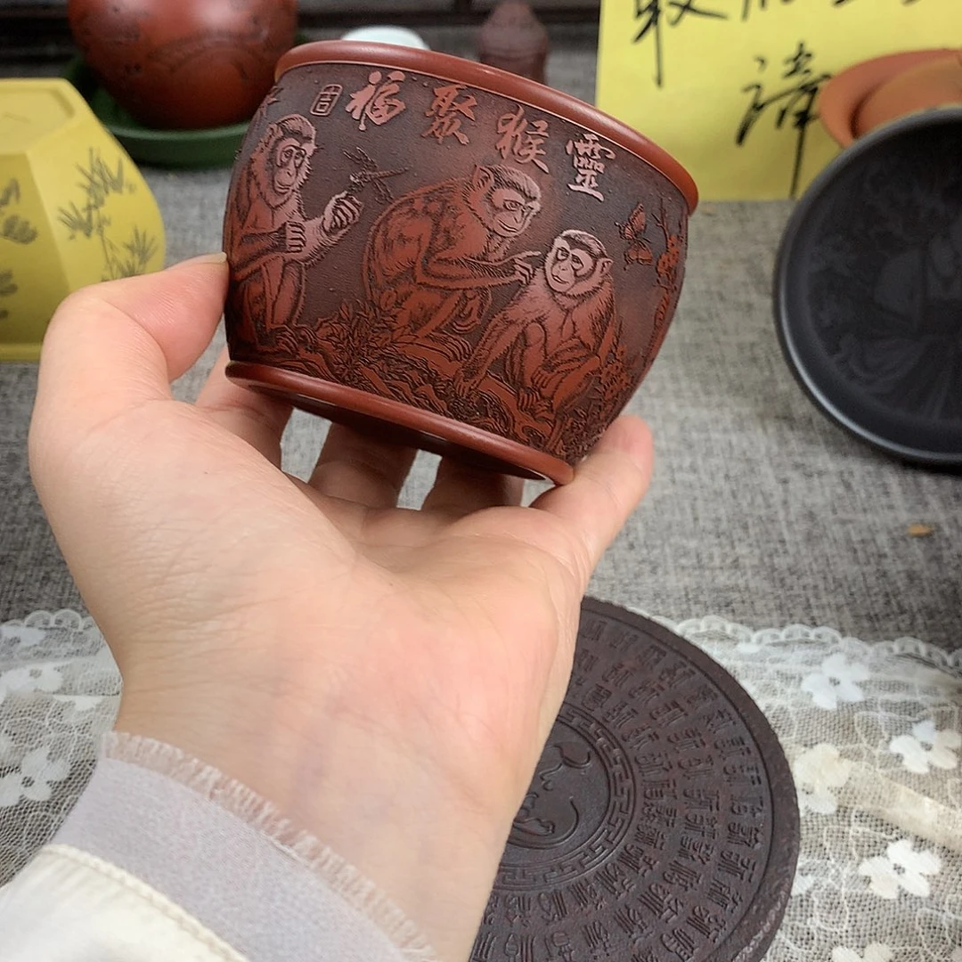 茶杯紫砂高端主人杯