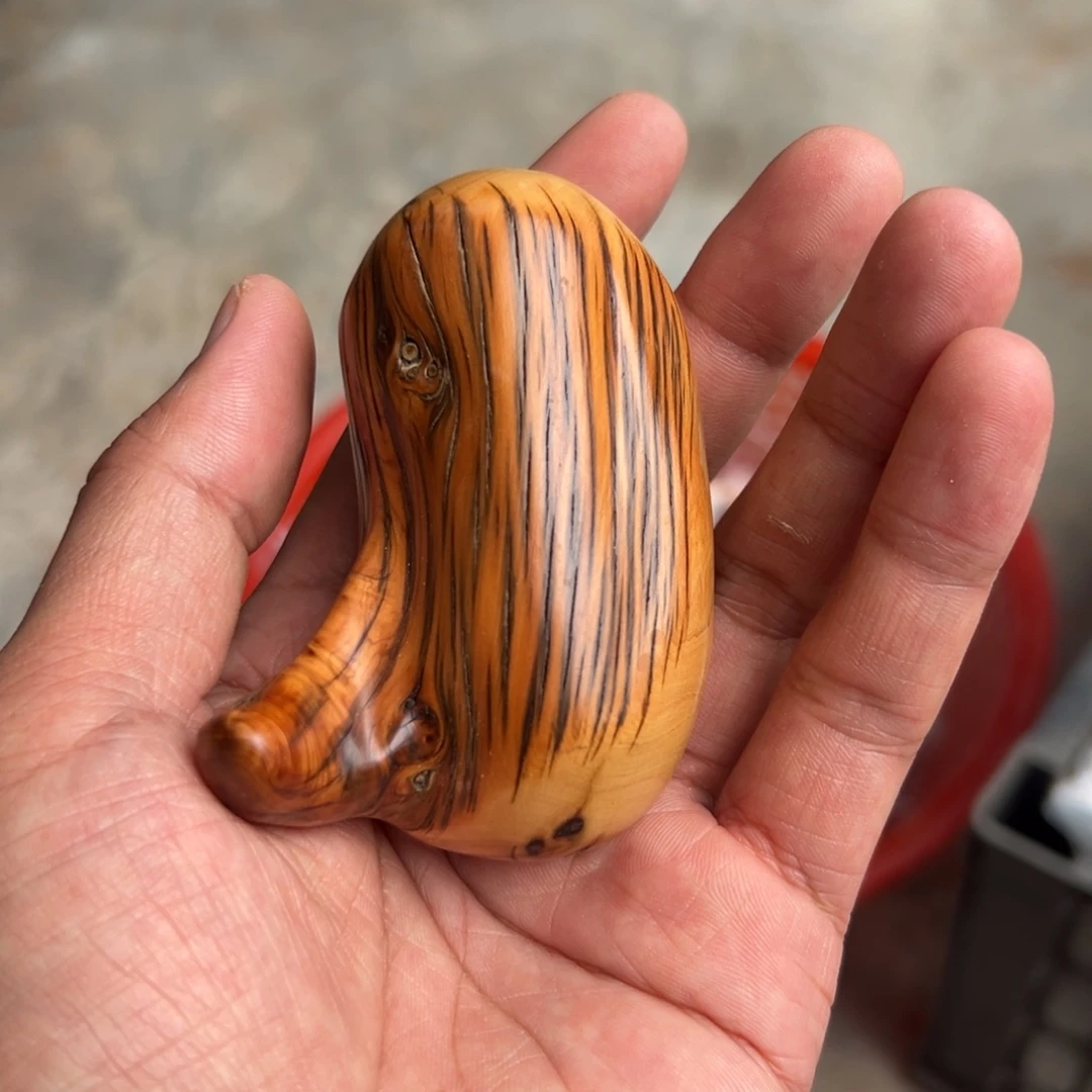 柏木太行陈化手把件