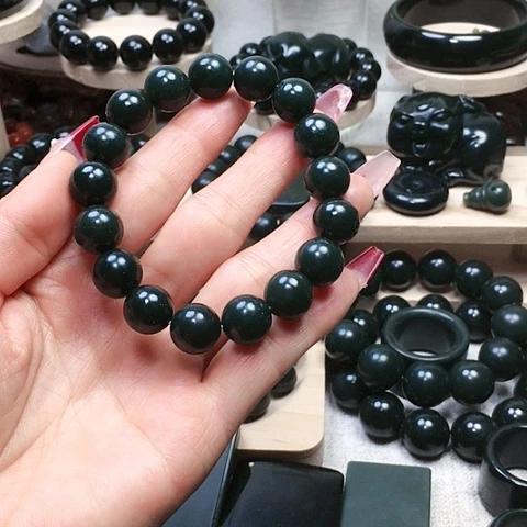 未镶嵌手串和田玉