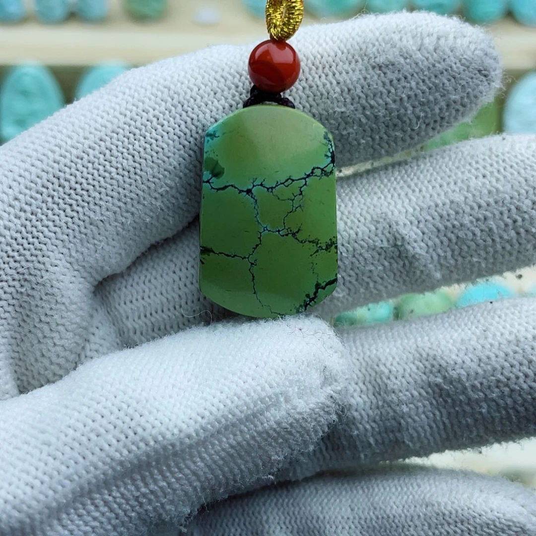 未镶嵌绿松石珠宝奇石