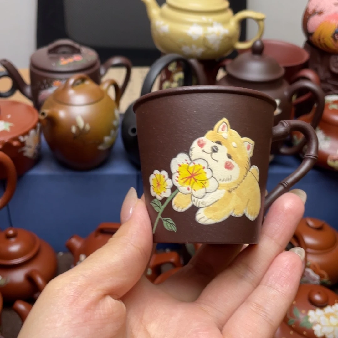 茶杯紫砂紫砂主人杯100cc