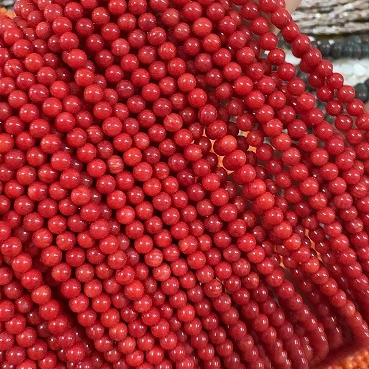 玛瑙/玉髓合金珠宝半成品一条3mm三姑娘圆珠