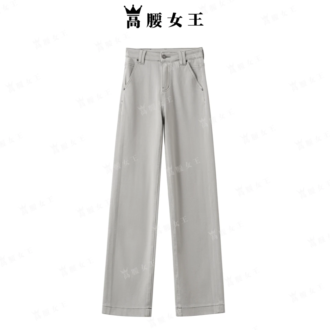 GYNW{纤纤裤} 2025秋季新款轻奢四面弹软牛仔