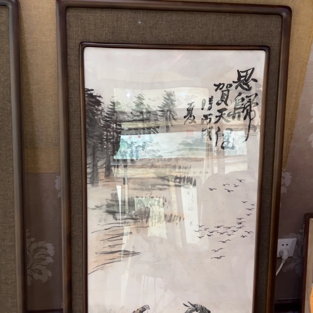 用***3国画亲笔手绘作品