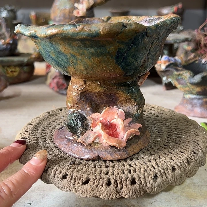 新店福利手工粗陶高温