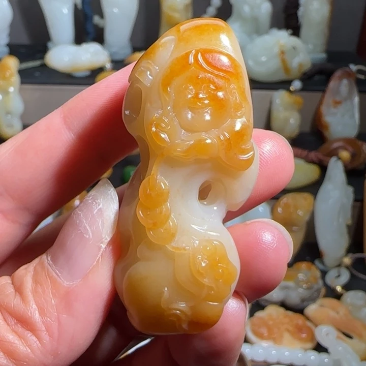 颈饰未镶嵌和田玉