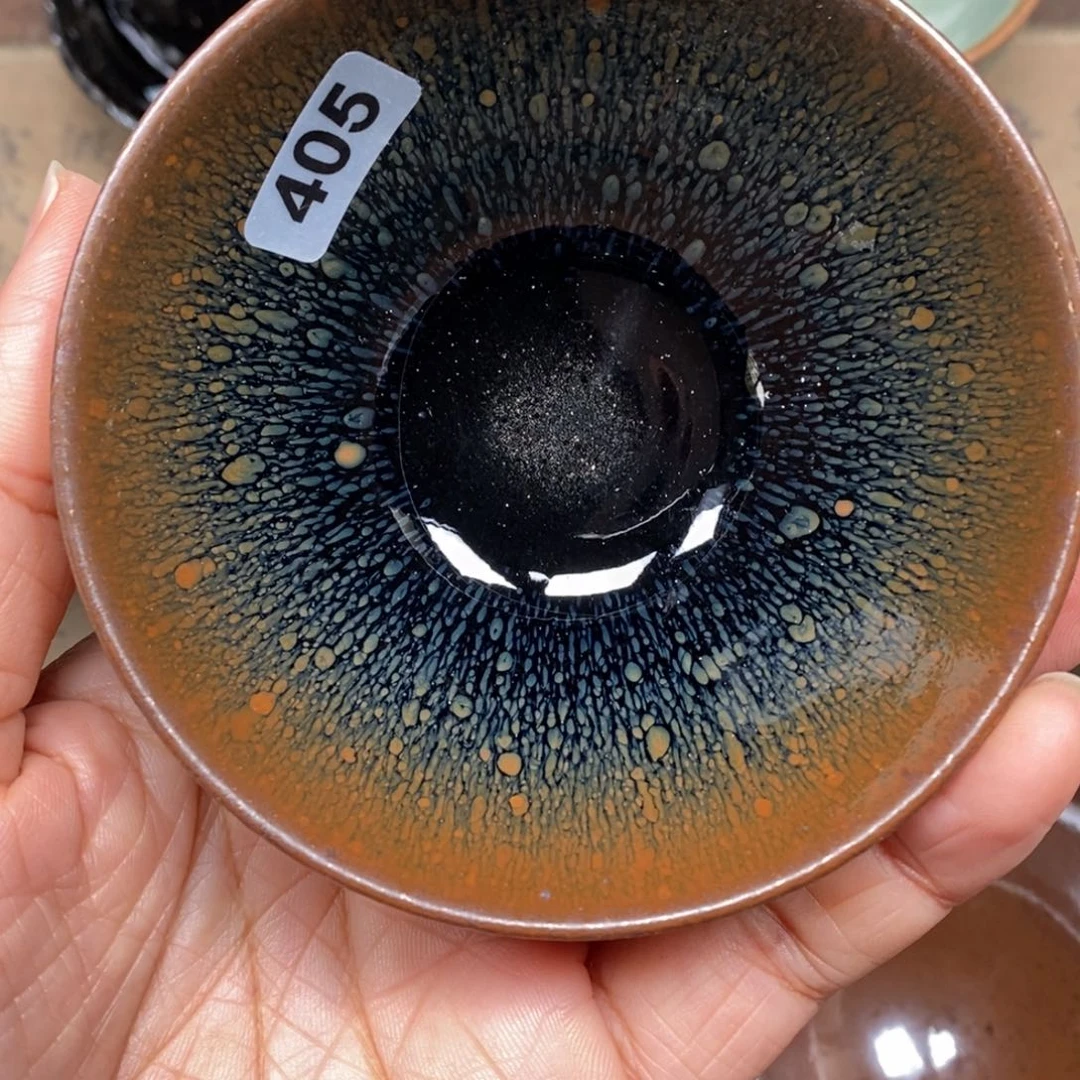 茶盏龙窑柴烧自然还原405