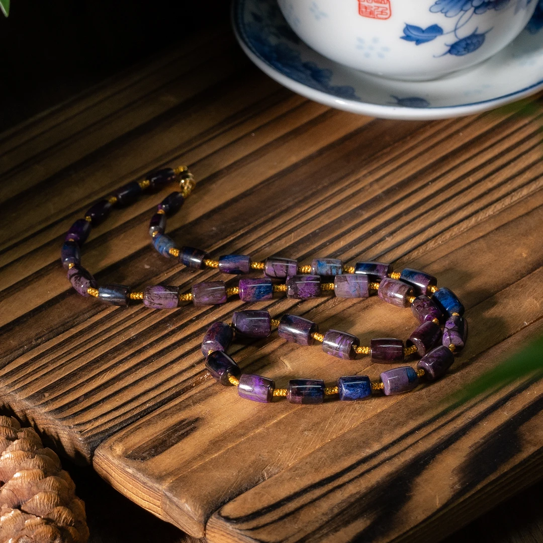 -舒俱来桶珠项链/45cm/多样性发/P6161/6