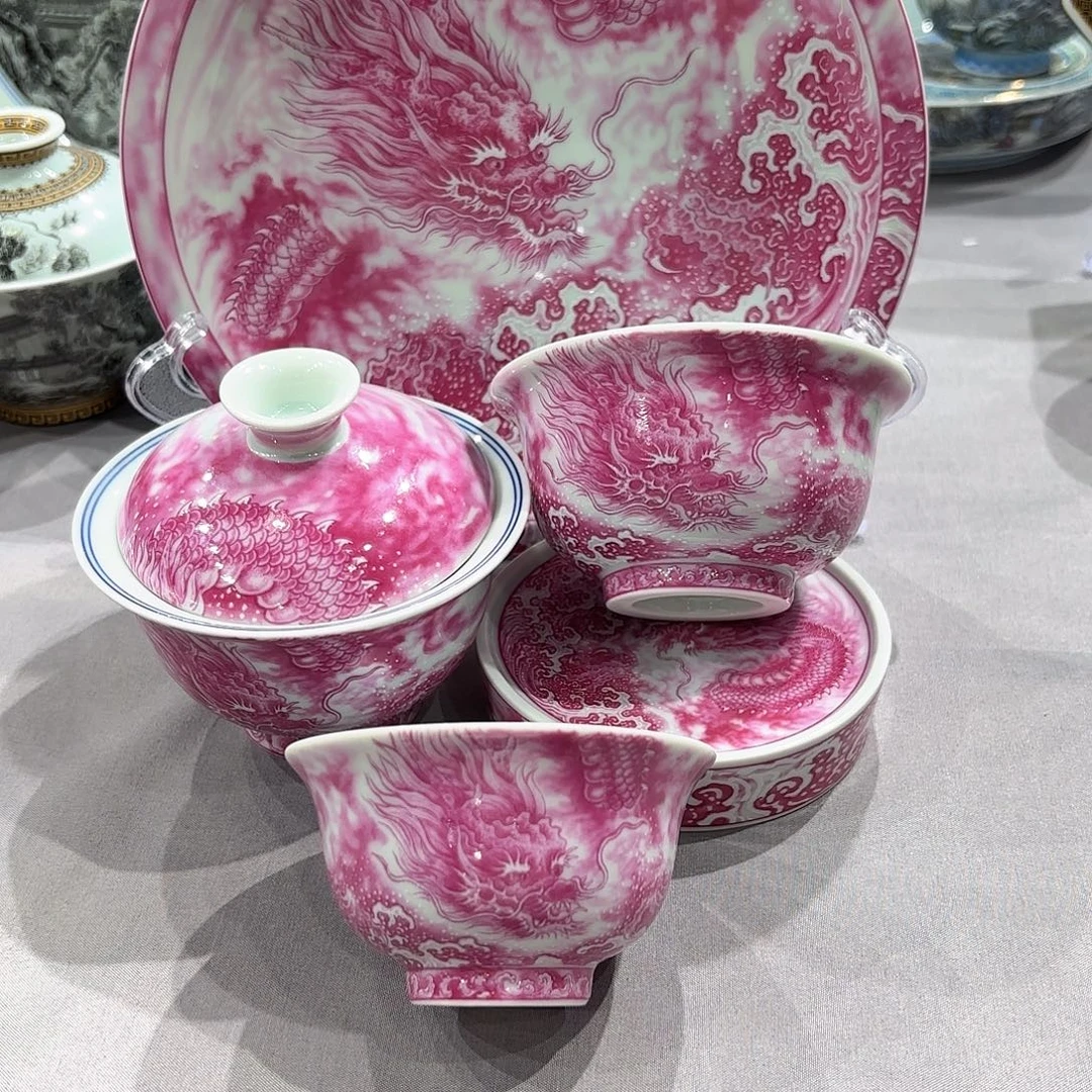 瓷片景德镇瓷器精品展示