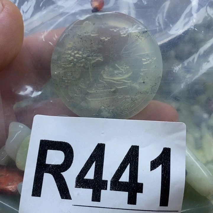 蛇纹石玉未镶嵌珠宝奇石