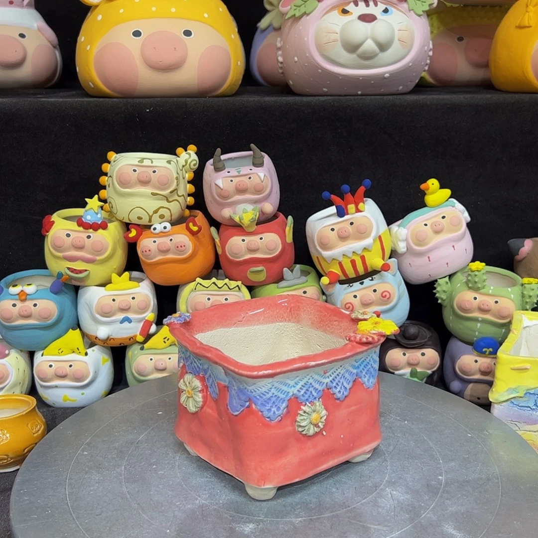 陶瓷多肉花盆 满百包邮