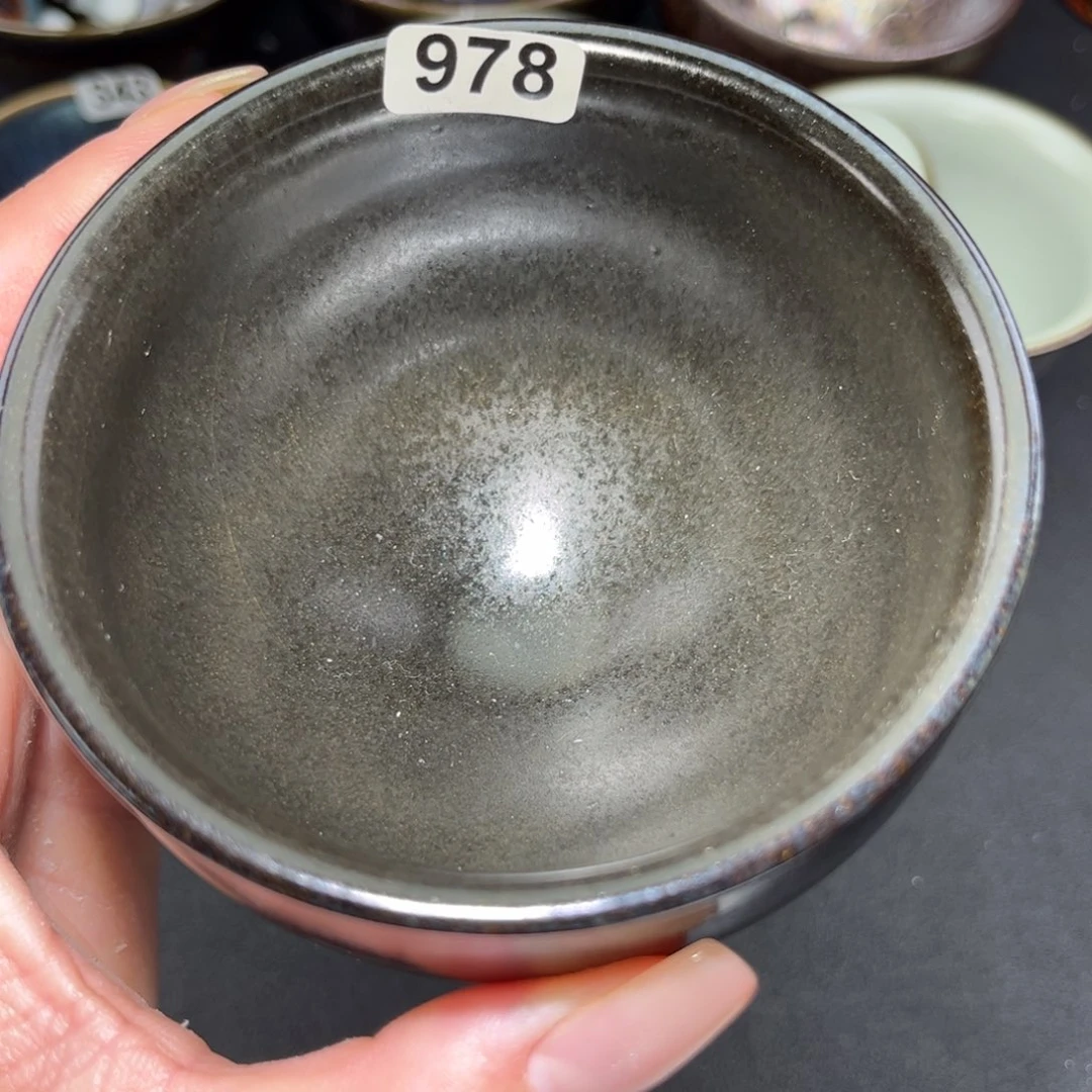 茶盏978 建盏单盏放大漏……