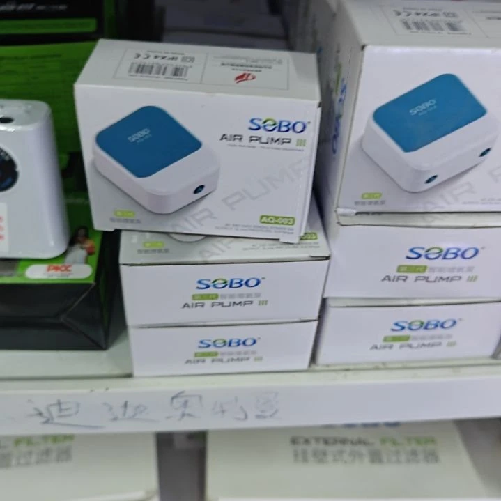 增氧泵3w 单孔松宝小四方